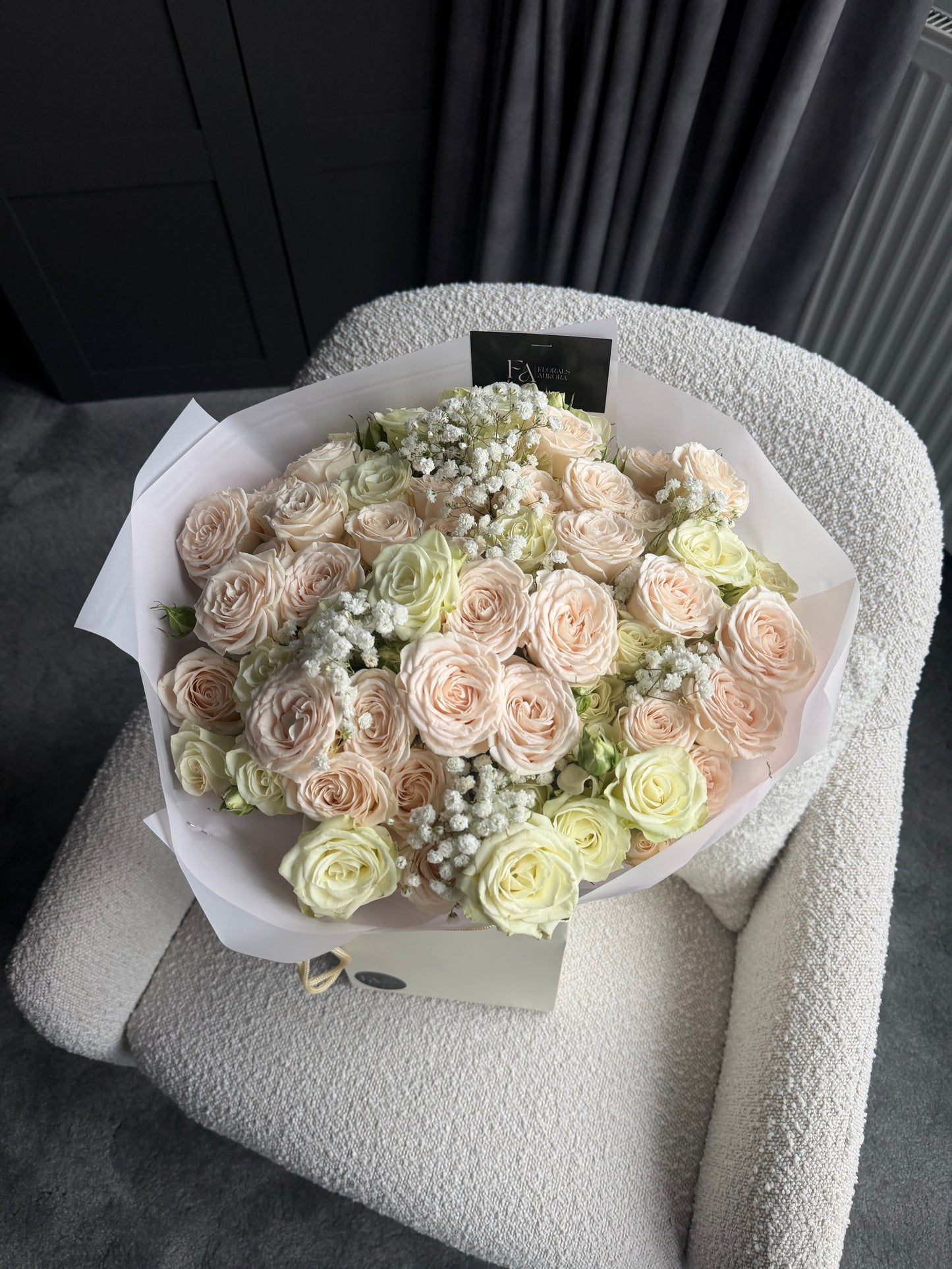 medium mixed spray rose bouquet