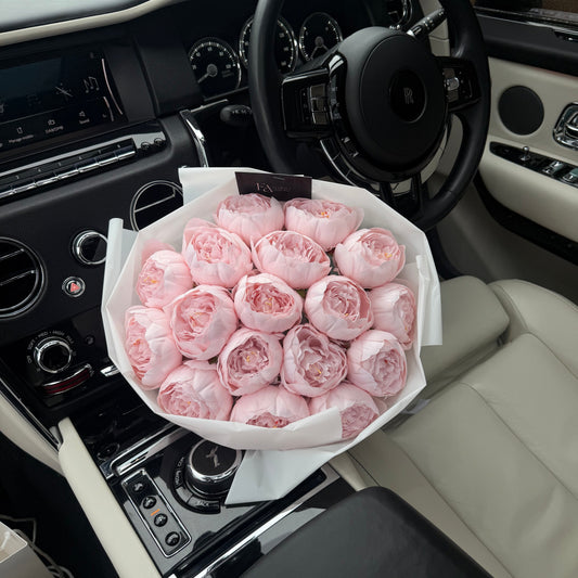 Eternal peony bouquet
