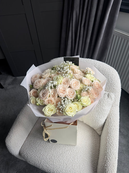 medium mixed spray rose bouquet