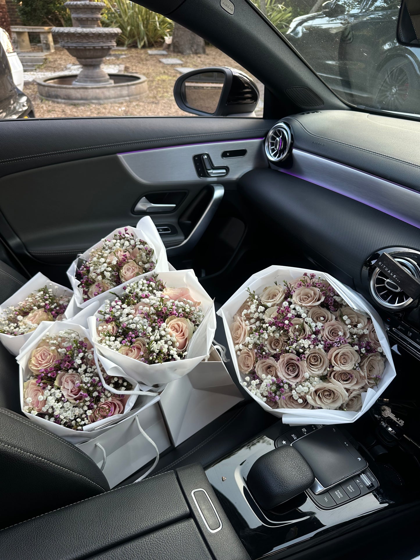 Purple Mixed Florals