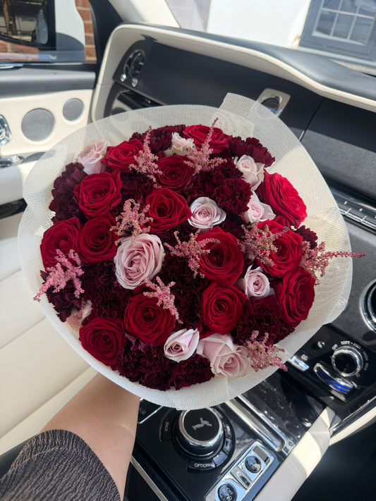 Maroon blush